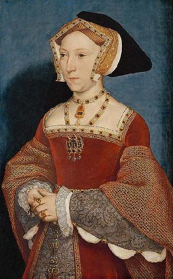 Portrait of Jane Seymour,, Hans holbein the younger